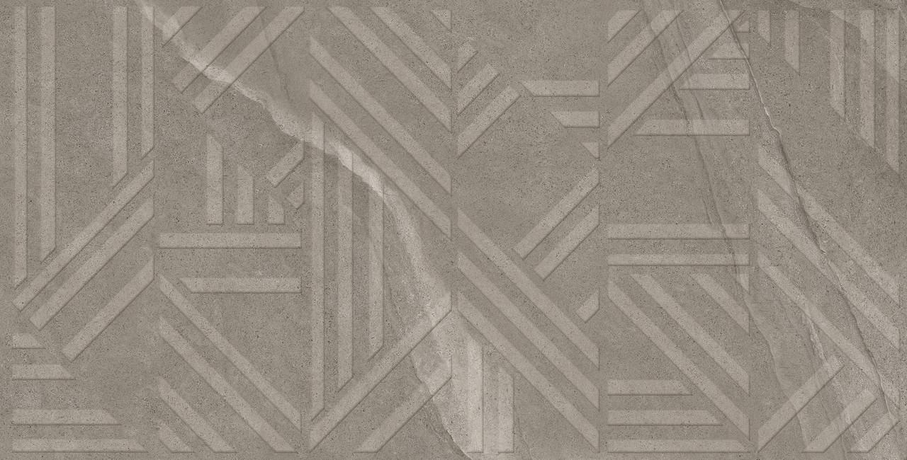 Dark Grey Angelo Decor 59,6x119,6
