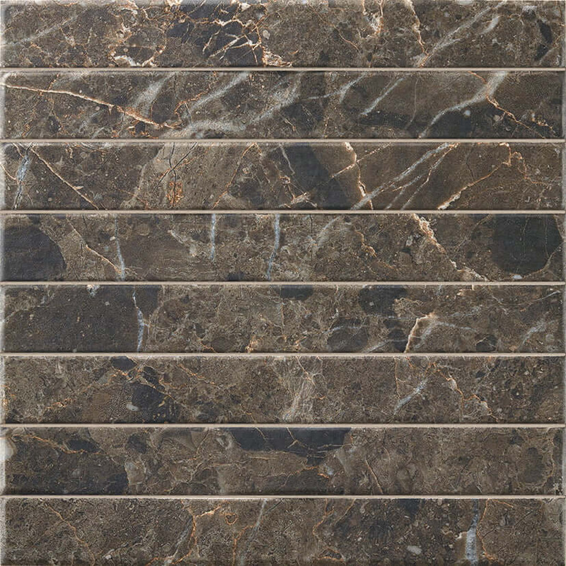 Capri Brick Black 35x35